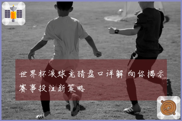 世界杯滚球竞猜盘口详解 向你揭示赛事投注新策略