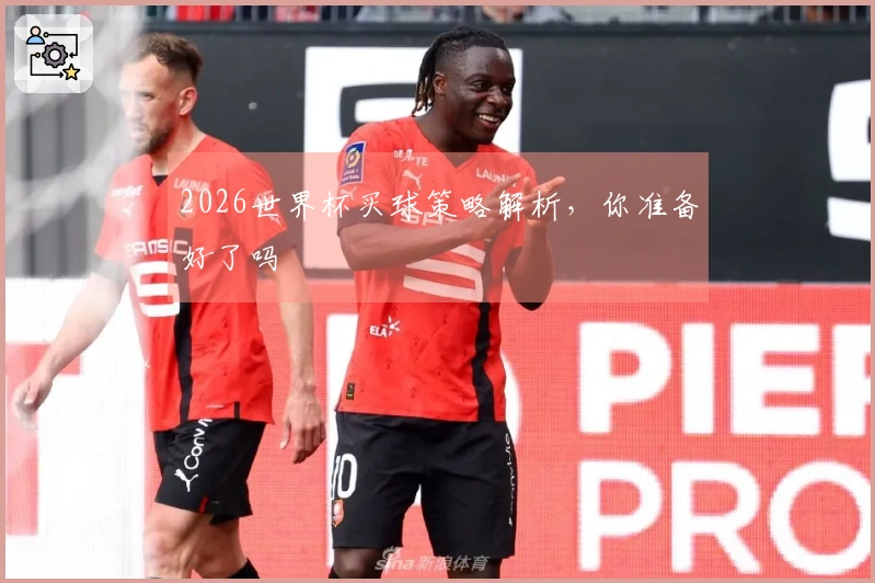 2026世界杯买球策略解析，你准备好了吗